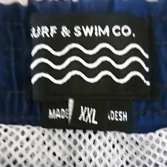 Surf & Swim Co. Tie Dye American Stars Volley Swim Shorts - Size XXL, NWT - Picture 7 of 7